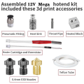 Miniatyrbillede 3 af 7: 3D Print Hotend Anycubics I3 Mega Hotend 12V
