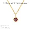 Miniatyrbilde 2 av 8: 12 Constellation Halskjede Birthstone Anheng 7 7 7