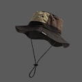 Miniatyrbillede 7 af 10: Solbeskyttelse Bucket Hat Fiskerhue SORT black