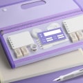 Miniatyrbillede 5 af 10: A4-filmappe Testpapiropbevaringsmappe 01 01 01