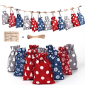Miniatyrbilde 1 av 10: 24 STK Gaveposer Snøringslomme 10X14CMSTYLE C STIL C 10x14cmStyle C