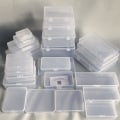 Miniatyrbild 5 av 10: Förvaringslåda Smycken Pärlor Container 10,5X10,5X3,5CM 10.5x10.5x3.5cm