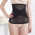 Pikkukuva 7 / 10: Mesh Crossover vatsan muotoileva MUSTA L Black L