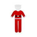 Pikkukuva 1 / 9: Tonttu-asusteet Set Jouluinen tonttunukkeasu JOULUKIN Santa Claus