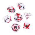 Miniatyrbild 3 av 10: 7st/ set DND-tärningar Polyedriska tärningar FÄRG BYTER 4 FÄRG color changing 4