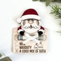 Miniatyrbillede 6 af 8: Julepengeholder Julemandens liste Julepengeholder C C C