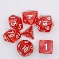 Miniatyrbilde 1 av 7: 7 stk/sett DND-terninger polyedriske terninger STIL 5 STIL 5 Style 5