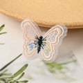 Miniatyrbild 4 av 8: Butterfly Cloth Patches Butterfly Broderade spetskläder Mixed Color