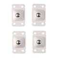 Miniatyrbilde 1 av 10: 4/32 stk Hjul 360 graders dreibar remskive 4 STK 4 STK 4pcs