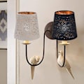 Miniatyrbillede 9 af 10: Stoflampeskærm Clip Bulb-Lampeskærm SORT black