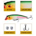 Miniatyrbild 4 av 8: 6st/ set Artificiellt fiskedrag Artificiellt bete TYP C TYP C Type C