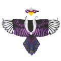 Miniatyrbilde 6 av 10: Eagle Wings Sjal Eagle Skjerf 1 1 1