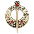 Miniatyrbilde 1 av 10: Viking Brosje Skjerf Brosje GULL STYLE-4 STYLE-4 Gold Style-4-Style-4