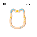 Miniatyrbillede 1 af 10: 4 stk Spring Hjerte/Kat Ring Spænder Karabinhage 10 10 10
