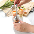 Miniatyrbilde 3 av 10: Eggeskallåpner Kokte egg Holder SØLVEGGSHOLDER-2 STK Silver Eggs Holder-2PCS-Eggs Holder-2PCS