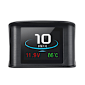Miniatyrbillede 9 af 10: Bil Head Up Display Digital Speedometer Bil HUD Black