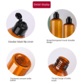 Miniatyrbillede 3 af 10: 5 Stk Kosmetisk Emballage Flasker Krydderiæske TRANSPARENT 100ML Transparent 100ML