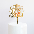 Pikkukuva 1 / 9: 5 kpl Cake Topper Hyvää valmistumista 5 5 5