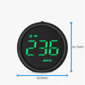 Miniatyrbilde 2 av 10: Head Up Display Digital Speedometer Digitale målere Black