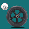 Miniatyrbilde 9 av 10: Shoppin Handlevogn Hjul Solid dekk Hjul GRÅ 8INCH Grey 8inch