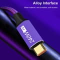 Miniatyrbilde 8 av 10: USB-C Hurtigladekabel Type-C Datakabel 1M 1m