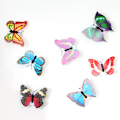 Miniatyrbillede 5 af 10: 5 stk Farverig Lysende Sommerfugl LED Natlys Bryllup 5pcs
