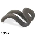 Pikkukuva 1 / 8: 10 kpl Flocking Vaateteline Vaateripustin HARMAA grey