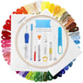 Pikkukuva 1 / 10: Punch Needle Tool Kit -kirjontaompeleet 7 7 7