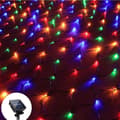 Pikkukuva 1 / 10: Solar Power LED String LED mesh MULTICOLOR 3MX2M multicolor 3Mx2M 204LED