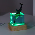 Pikkukuva 1 / 6: Shark Diver -koriste LED-yövalo C C C
