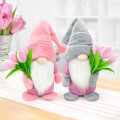 Pikkukuva 5 / 8: 2 kpl Tulip Doll Ornaments Kasvottomia nukkekoristeita SET