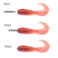 Miniatyrbild 2 av 10: 10/20st Fiske Tungsten höst Insats Fiskevikter 0.45g-20pcs