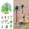 Miniatyrbilde 10 av 10: Artificial Cactus Models Miniature Fruit Tree 8 8 8