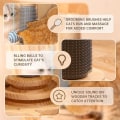Miniatyrbillede 5 af 7: Pet Toy Interactive Cat Toy Scratcher Board