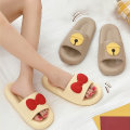 Miniatyrbild 9 av 9: Soft Soft EVA Indoor Tofflor Sandaler med tjocka sulor pink 40-41(Suitable for 39-40)