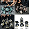 Pikkukuva 8 / 10: Metal Dice Set Peli Dice CC C