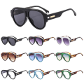 Pikkukuva 4 / 10: Pyöreät aurinkolasit Y2K Shades C7 C7 C7