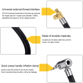 Miniatyrbillede 8 af 10: Bildæk Inflator Slange Oppustelig luftpumpe IKKE TØMMES IKKE Not Deflate