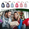 Miniatyrbillede 3 af 10: 2 STK Pull Out Car Key Case Pull Out Key Sleeve KAFFE coffee