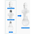 Miniatyrbillede 3 af 9: Smart Timer Switch E27 Lampeholder 3 3 3