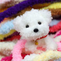 Pikkukuva 4 / 10: 10 kpl Chenille Sticks Thread Twist Rope VALKOINEN white