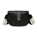 Miniatyrbillede 1 af 10: Sadeltaske Crossbody Håndtasker SORT black