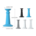 Miniatyrbilde 2 av 8: Dørstopper Gulvholder SORT black