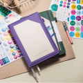 Miniatyrbillede 8 af 10: Agenda Planner Selvbindende notesbog LILLA purple