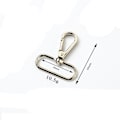 Miniatyrbillede 1 af 10: 4 stk Metal Snap Hook Trækspænder 2 2 2