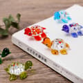 Miniatyrbilde 10 av 10: 6 stk Havskilpaddefigurer Havdyr Samleobjekter MULTICOLOR multicolor