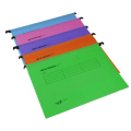 Miniatyrbillede 4 af 10: A4 Quick Labor Mappe A4 hængemapper Arkivskab 12Pcs color random