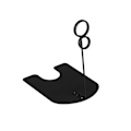 Pikkukuva 1 / 10: 2kpl Paikkakorttipidike Pöydän numeroteline 10CM8 SHAPE 8 SHAPE 10cm8 Shape