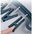 Miniatyrbilde 3 av 7: Multi Head Sokk Stativ Tørkestativ Multi Clip Kleshenger