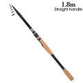 Miniatyrbillede 1 af 10: Teleskopisk fiskestang Stream Håndstang 1.8M LIGE HÅNDTAG 1.8mstraight handle